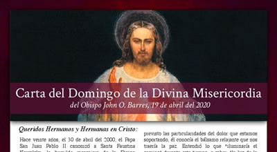 Divine Mercy Letter Spanish